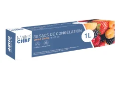 30 Sachets Congelation 1L 18X25Cm