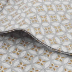 maxibazar 3 Serviettes De Table 40X40 Cm Coton Imprime Azelia