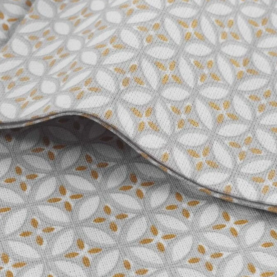 maxibazar 3 Serviettes De Table 40X40 Cm Coton Imprime Azelia