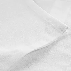maxibazar 3 Serviettes De Table 40X40 Cm Coton Uni Initia Blanc