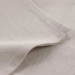 maxibazar 3 Serviettes De Table 40X40 Cm Coton Uni Initia Taupe