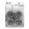 4 Tampons Recurer Boules Inox