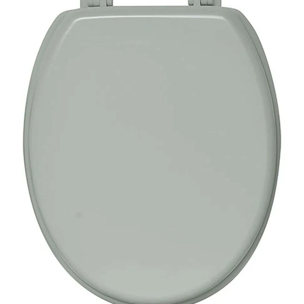 Abattant Wc 18 Pouces Attaches Plastiques Vert Amande