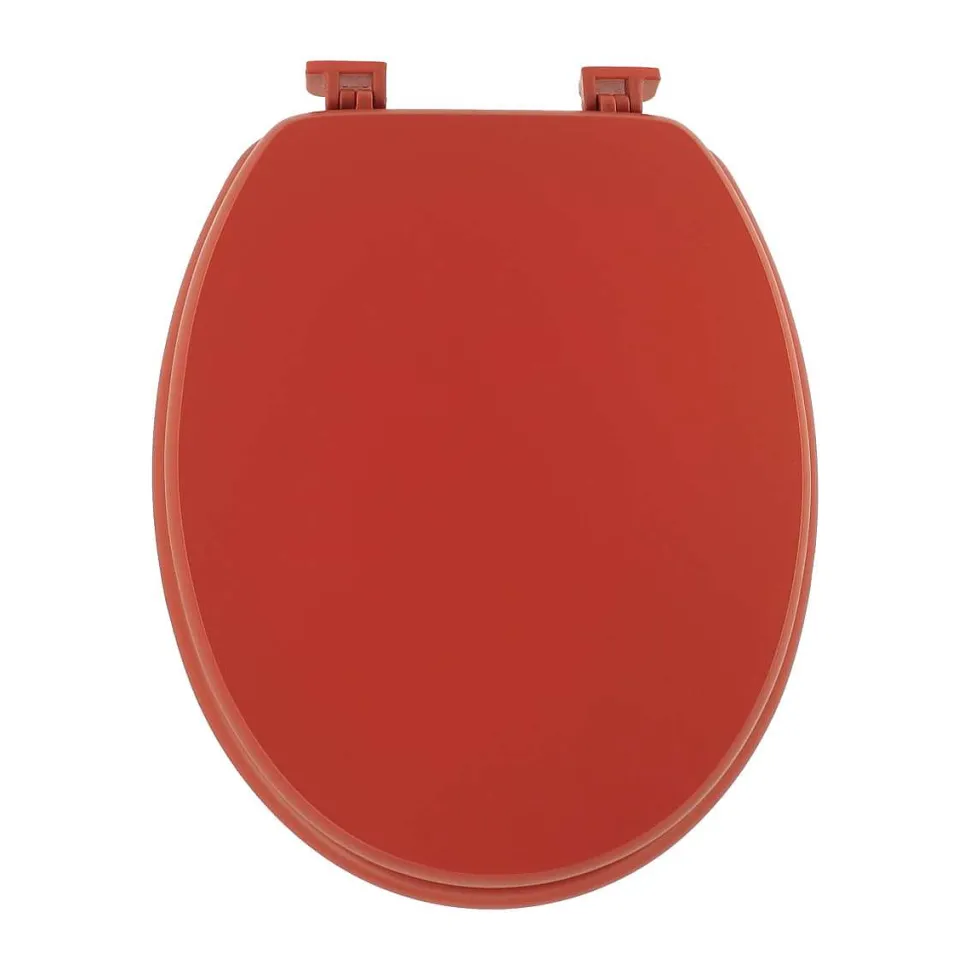 Abattant Wc 18 Pouces Attaches Plastiques Terracotta
