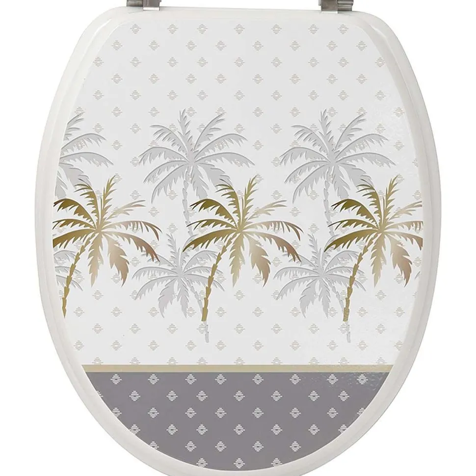 Abattant Wc Mdf 18 Pouces Attaches Acier Inoxydable Florida