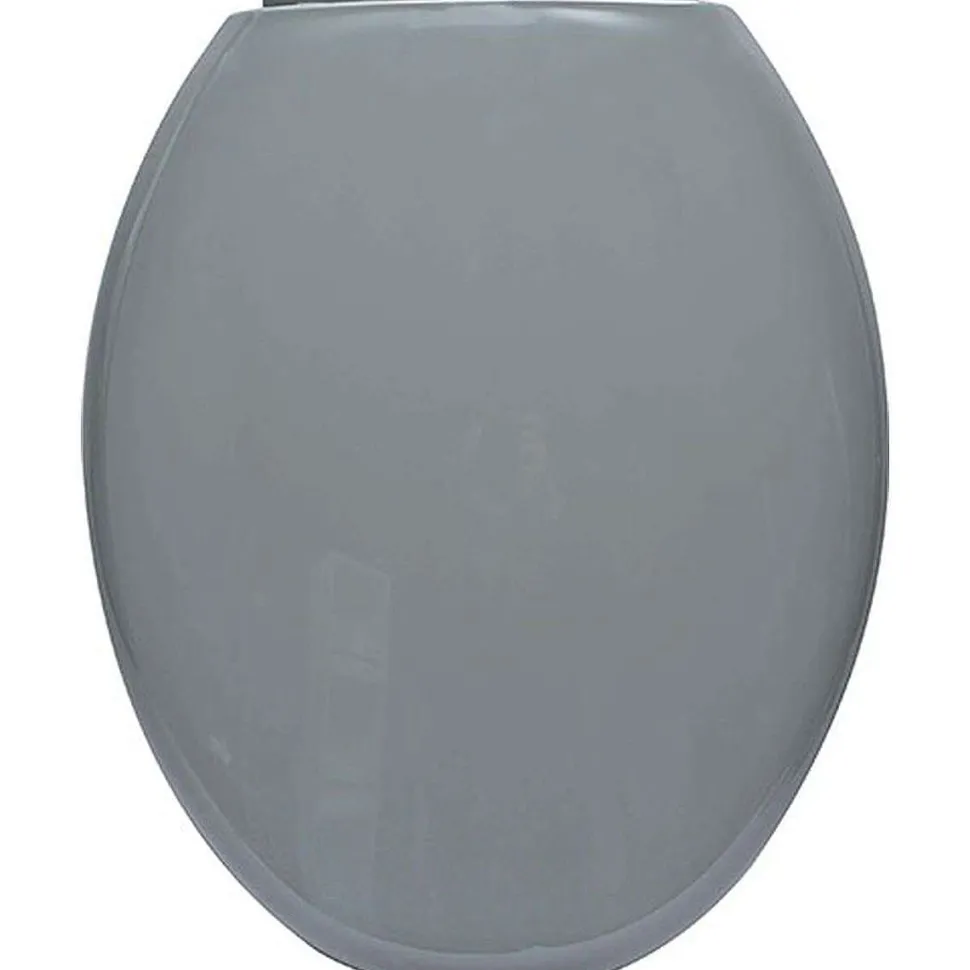 Abattant Wc 18Pouces Declipsable Gris F.