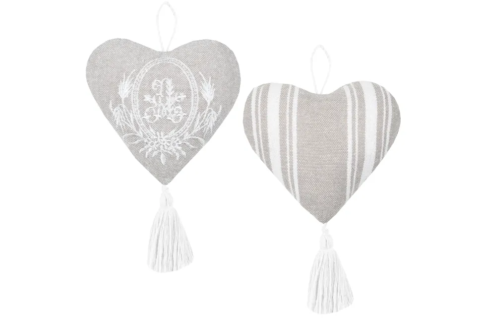 maxibazar Adelaide Coeur A Suspendre 10Cm Naturel