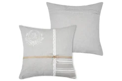 maxibazar Adelaide Coussin 40X40Cm Naturel