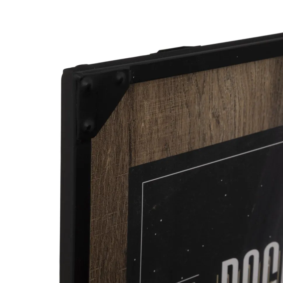 maxibazar Affiche Cadre Metal Soul 50X70Cm