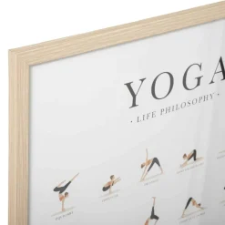 Atmosphera Affiche Cadre Yoga D.50X70Cm