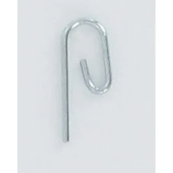 maxibazar Agrafe Metal Escargot X 25 Argent