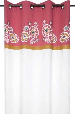 maxibazar Amaryllis Rideau 140X260Cm Multicolore