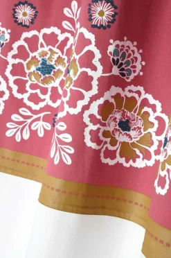 maxibazar Amaryllis Rideau 140X260Cm Multicolore