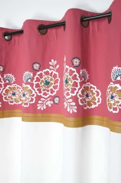 maxibazar Amaryllis Rideau 140X260Cm Multicolore