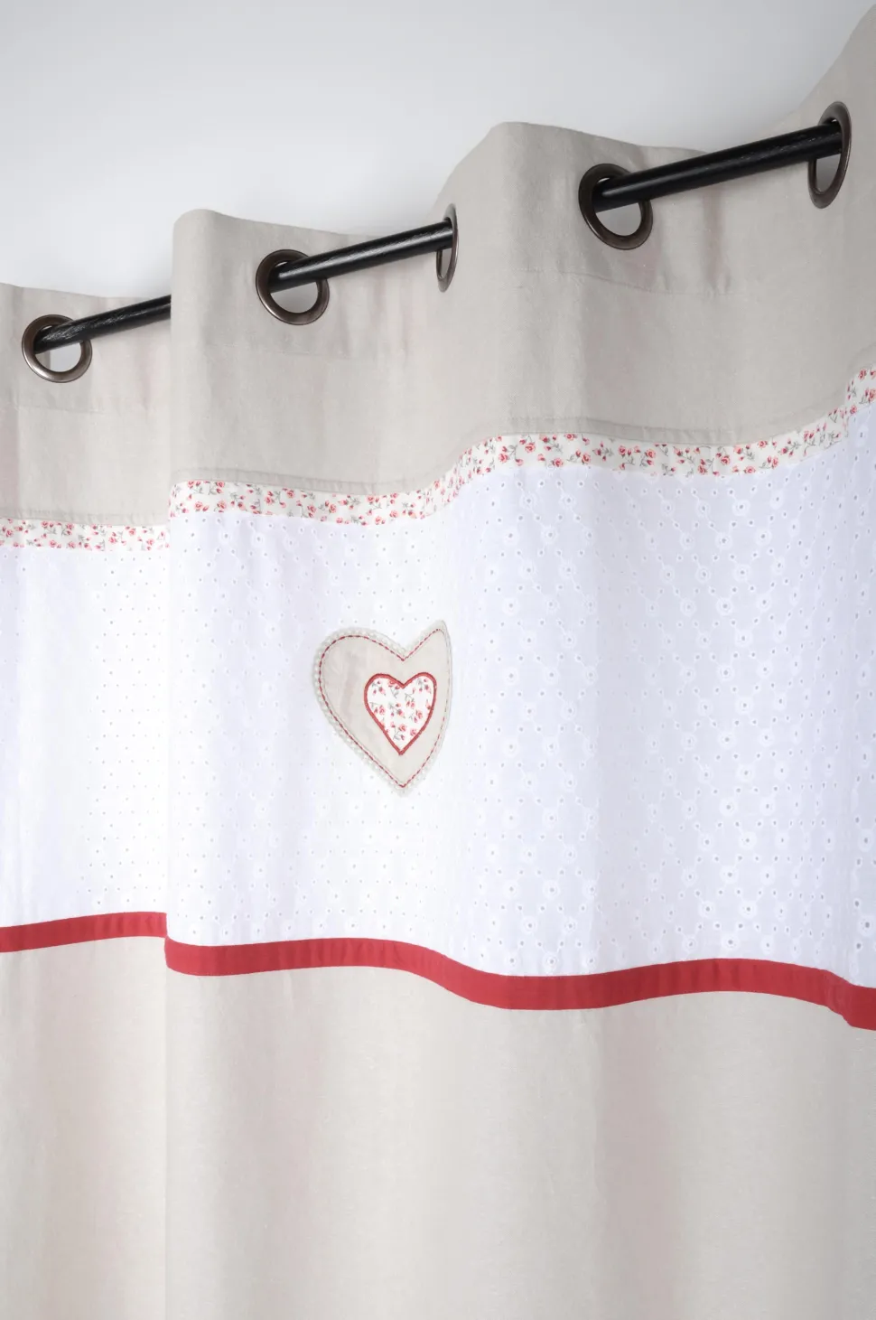 maxibazar Amelia Rideau 140X260 Oeil Naturel