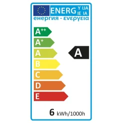 Atmosphera Ampoule Led Goutte Ambree Filament Torsade E27