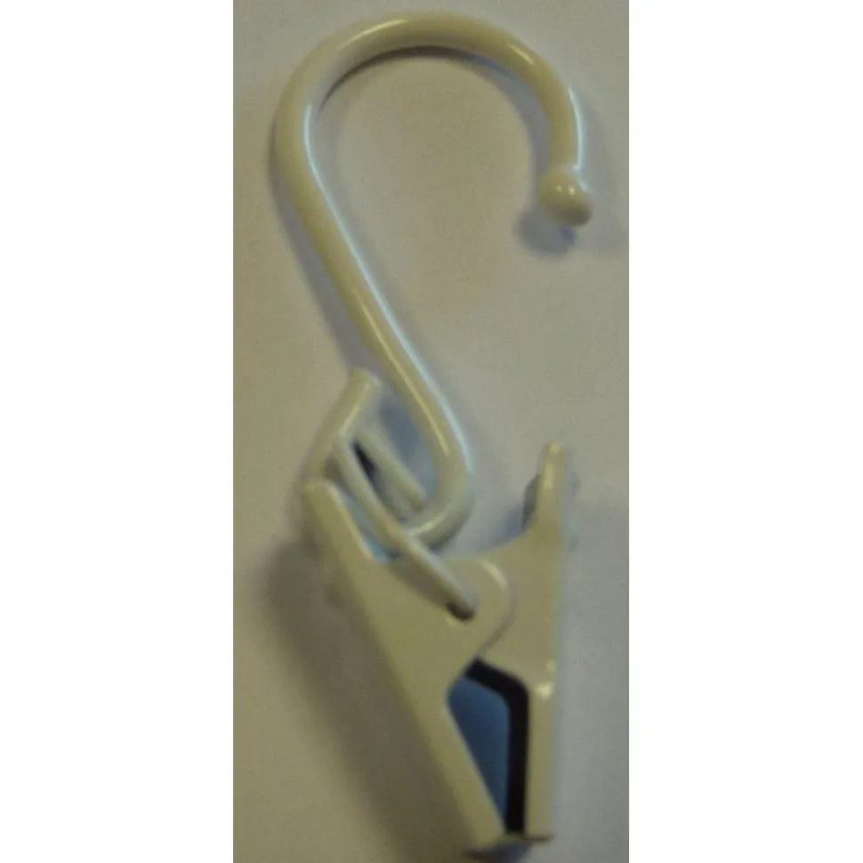 maxibazar Anneau Pince X 8 Blanc