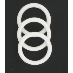 maxibazar Anneaux Blancs X 10 Blanc