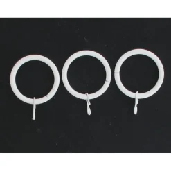 maxibazar Anneaux D28 X8 Blanc Mat