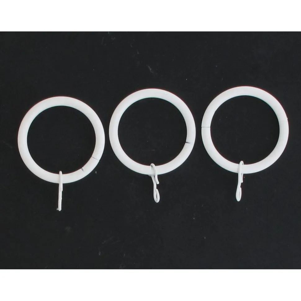 maxibazar Anneaux D28 X8 Blanc Mat