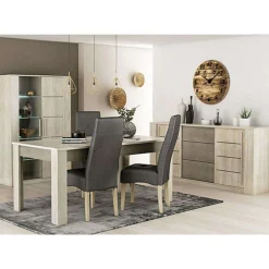 Antibes Table Allonges 170 230X90 Chene Champ