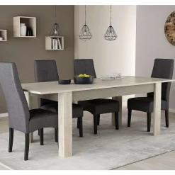 Antibes Table Allonges 170 230X90 Chene Champ
