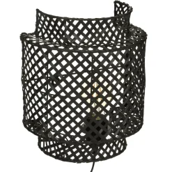 Atmosphera Applique Bambou Liby Noir D.23Cm