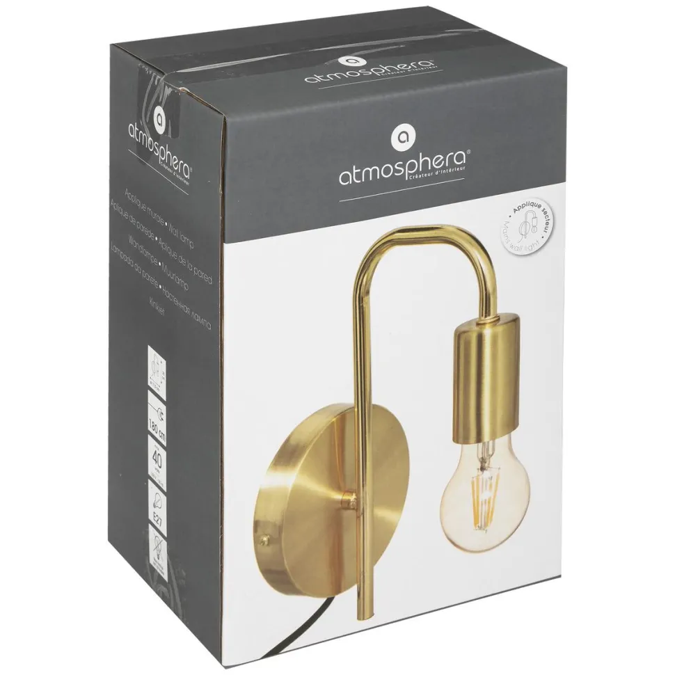 maxibazar Applique Metal Keli Dore D.12Cm