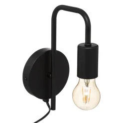 maxibazar Applique Metal Keli Noir D.12Cm