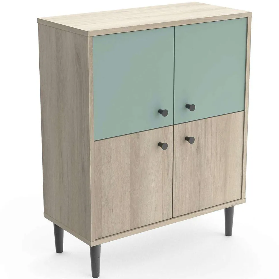 Arty Buffet 4 Portes Ouv. Scandinave