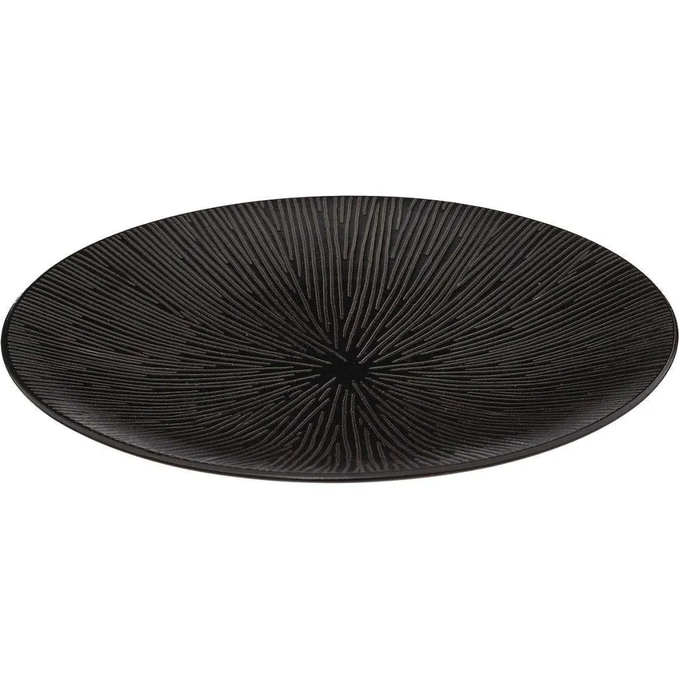 Assiette A Dessert Atelier Noir D.21Cm