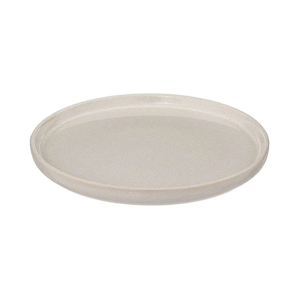 Assiette A Dessert Terre Inconnue Beige D.21Cm