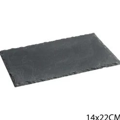 Assiette Ardoise 14X22Cm