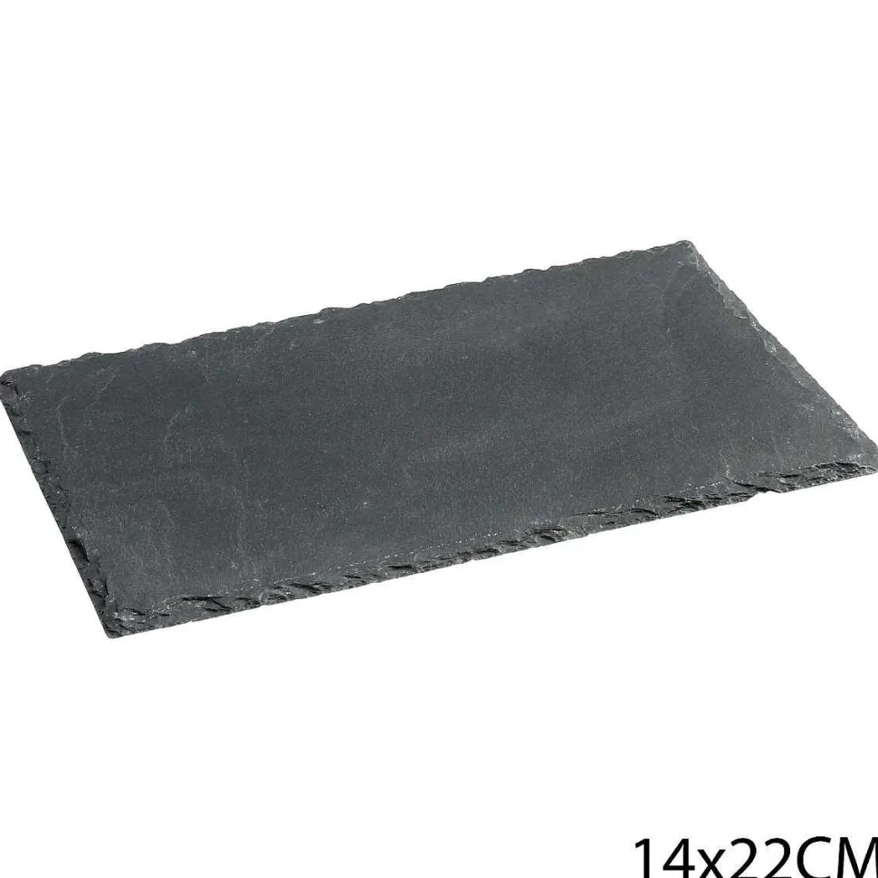 Assiette Ardoise 14X22Cm