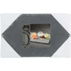 Assiette Ardoise 14X22Cm