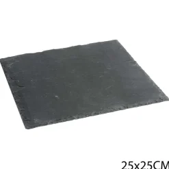 Assiette Ardoise 25X25Cm