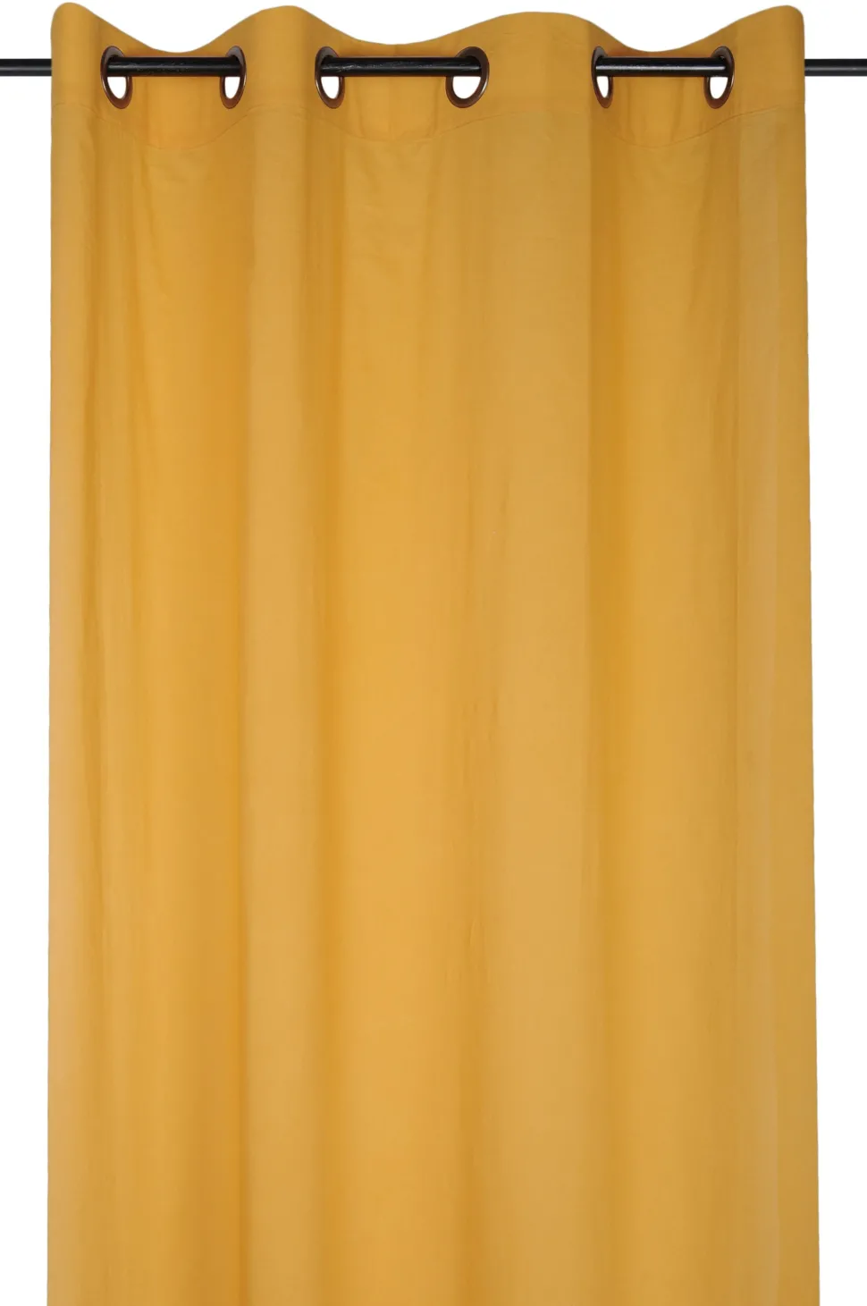 maxibazar Aube Voile 140X260 Oeil Moutarde