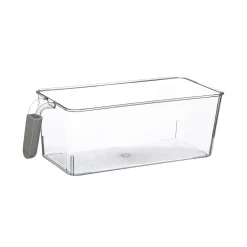 Bac Rangement Frigo Avec Poignee D.12.5X27.5X11Cm