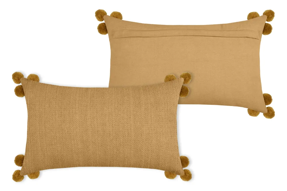 maxibazar Bako Coussin 30X50Cm Safran