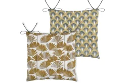 maxibazar Bako Galette 16 Points 38X38Cm Moutarde