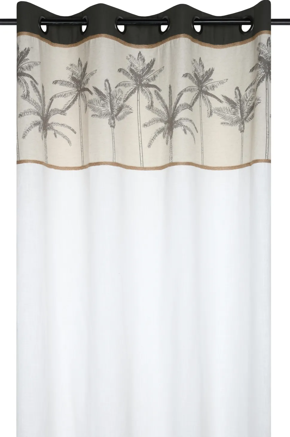 maxibazar Bako Rideau 140X260Cm Naturel