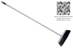 Balai Et Manche Décor Feuillage