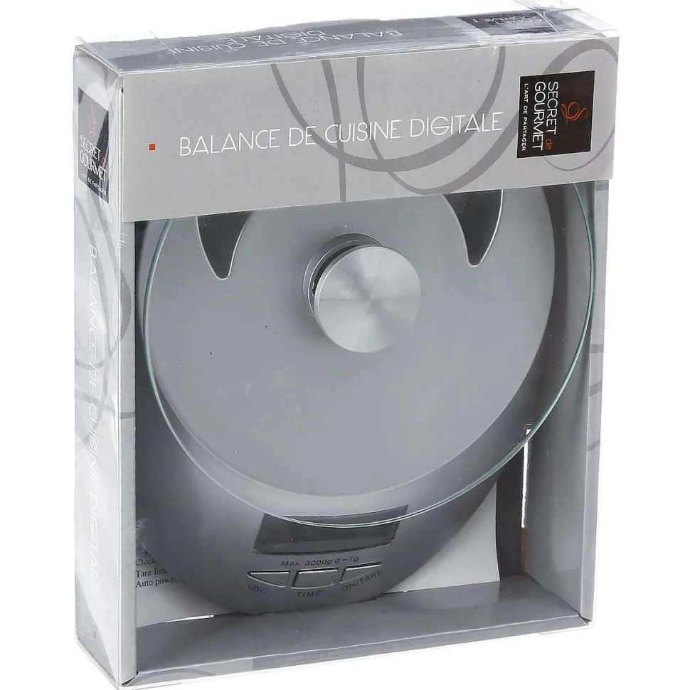 Balance Cuisine Digitale Metal Et Verre
