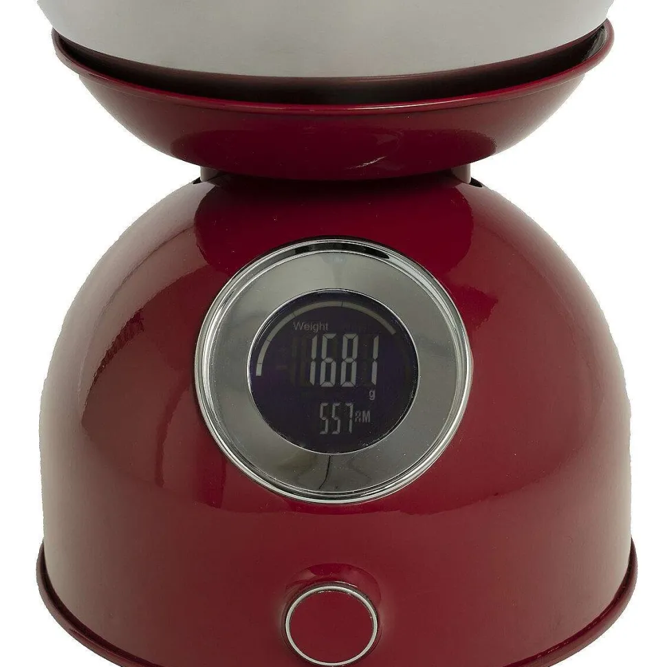 Balance Digitale Rouge Silitop