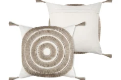 maxibazar Baleares Coussin 40X40Cm Naturel