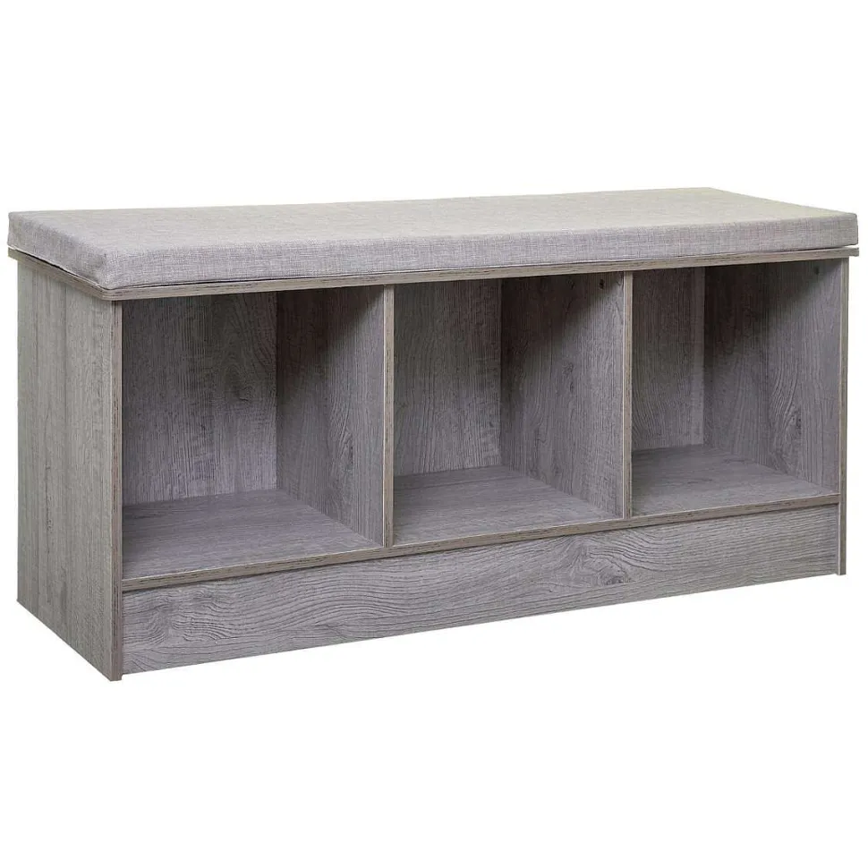 Banc 3 Cases Mix Gris