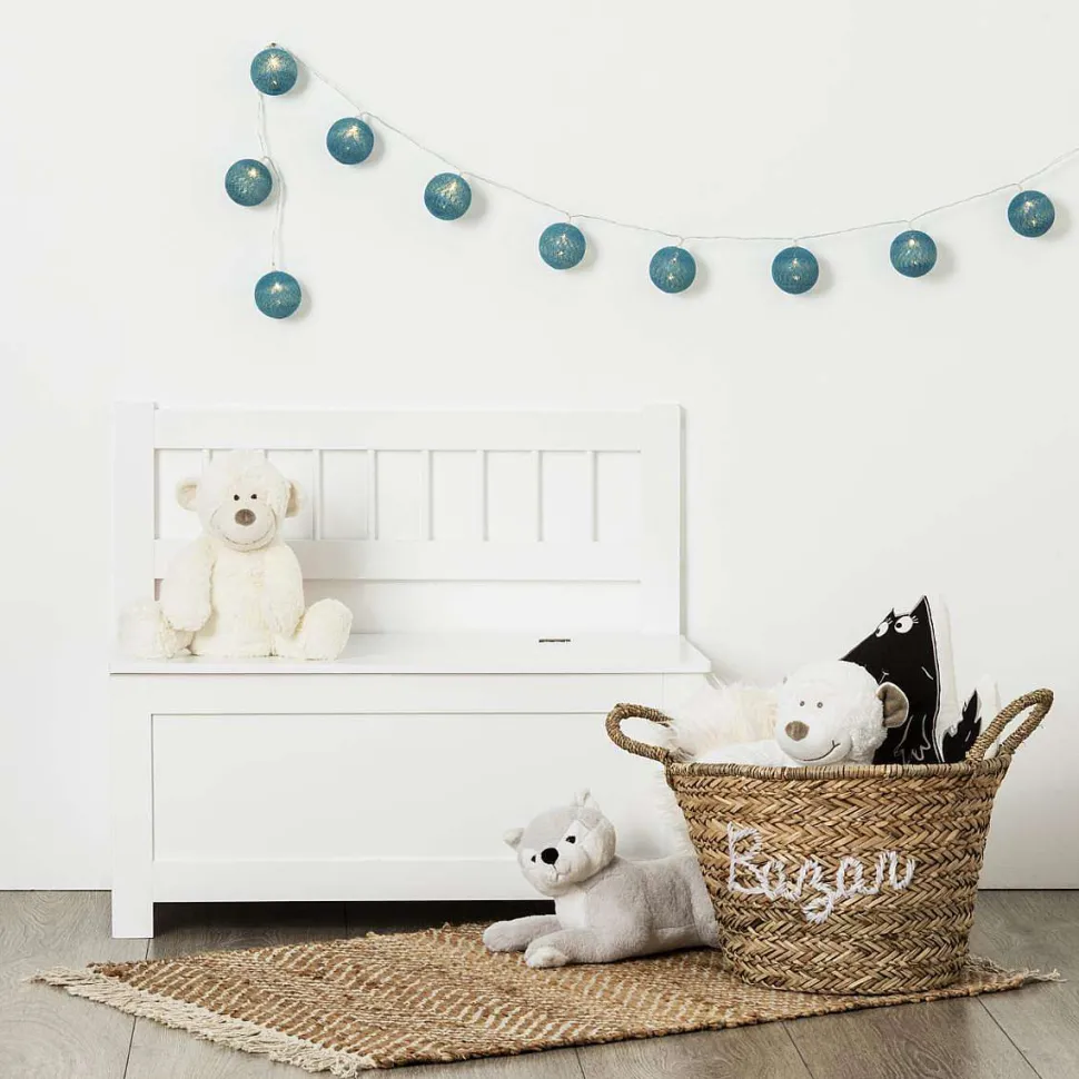 Banc Uni Blanc 74.5X34X64Cm