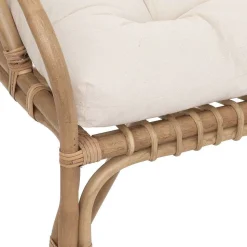 Banquette 2 Places Rotin Neta Blanc