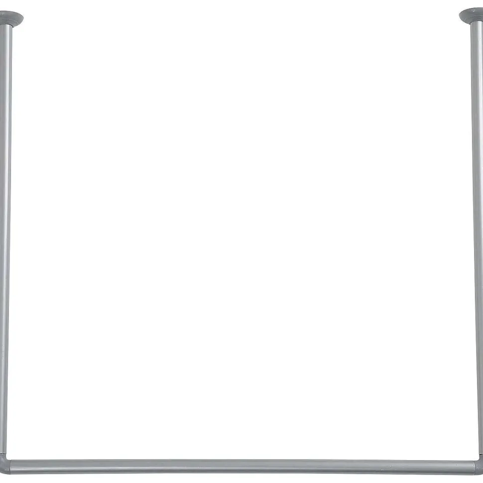 Barre D Angle En U 80X80X80Cm Aluminium Chrome