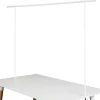 maxibazar Barre Deco De Table Ajustable Blanc